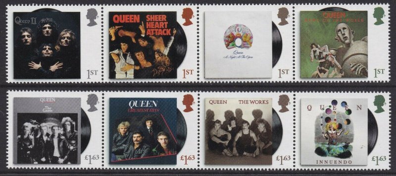 GB 4388-4395 Queen set (8 stamps) MNH 2020 
