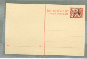 Netherlands  1940 7 1/2c/3c light red