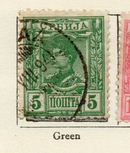 Serbia 1890 Early Issue Fine Used 5pa. NW-114525