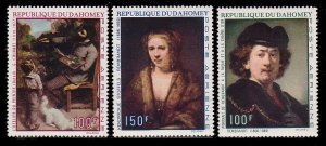 Dahomey C113 - C115 MNH