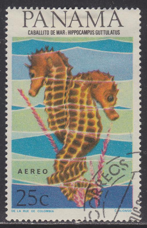 Panama C342 Seahorses 1965