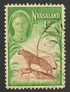 Nyasaland; Scott 84; 1947;  Used