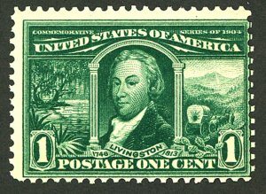 U.S. #323 MINT OG LH