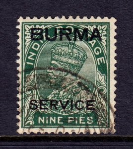 Burma - Scott #O3 - Used - SCV $2.00