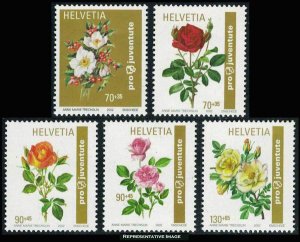 Switzerland Scott B668-B672 Mint never hinged.