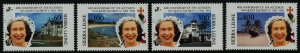 Sierra Leone 1482-6 MNH Queeen Elizabeth 40th Anniv Accession