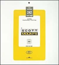 Scott Mounts Black,179/242 mm  (pkg 3) (01037B)