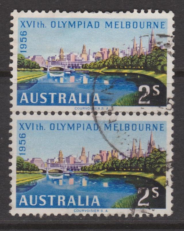 Australia Sc#291 Used Pair