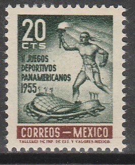 MEXICO 890, 20¢ Second Pan American Games. SINGLE, MINT NH. VF.