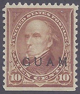 Guam scott #8 Mint LH VF