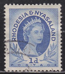 Rhodesia & Nyasaland 142 Queen Elizabeth II 1954