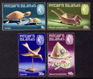 Pitcairn Islands Sc# 194-7 MNH Handicrafts
