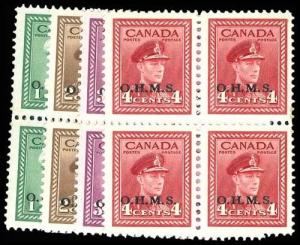 CANADA O1-4 Mint (ID # 75836)