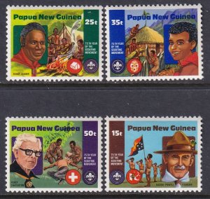 Papua New Guinea 554-557 MNH VF