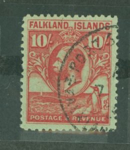 Falkland Islands #63 Used Single