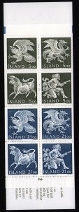 Iceland 688-695 MNH booklet Spirits of the North Eagle Bull Dragon Mörck (C2)