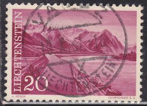 Liechtenstein 338 The Rhine Valley 1959