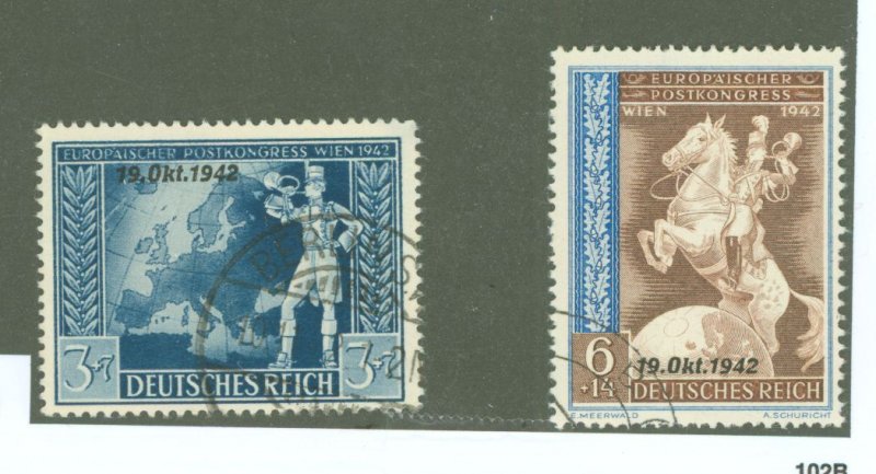 Germany #B212-13 Used Multiple