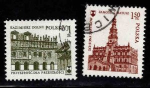 Poland Scott 2129-2130 Used stamp set