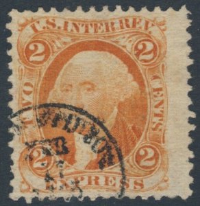 US #R10c 1862-71 - 2c Express Revenue w attractive CDS  scv $14.00  *Bay Stamps* 