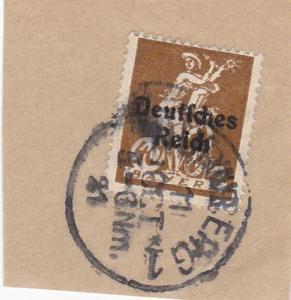 Bavaria #261 used  on piece