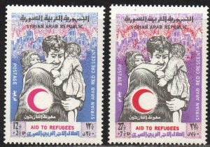 Syria Sc #B15-B16 Mint Hinged