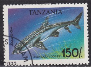 Tanzania 1141 Triaenodon Obesus Shark 1993