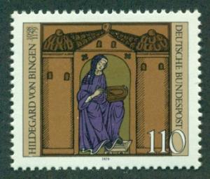 Germany #1298  Mint  VF  NH  Scott $1.10  Hildegard von B...