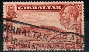 Gibraltar #97 F-VF Used CV $3.00 (X1910)