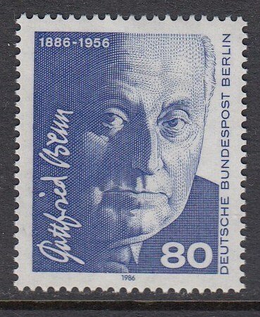 Germany - Berlin 9N511 Benn mnh