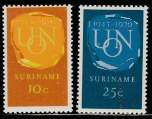 Suriname    373-74   (N**)    1970   Complet