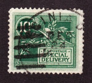 US E7 10c Air Mail Used VF SCV $50 (004)