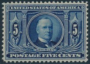 326 5c McKinley OG NH Superb Gem PF Certificate PFC