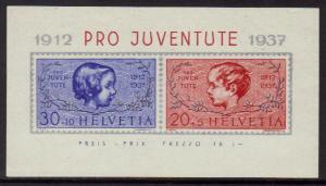 Switzerland #B89 MNH S/Sheet