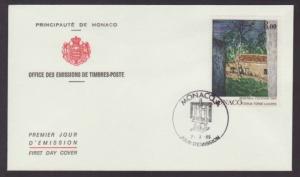 Monaco 1691 Painting 1989 U/A FDC