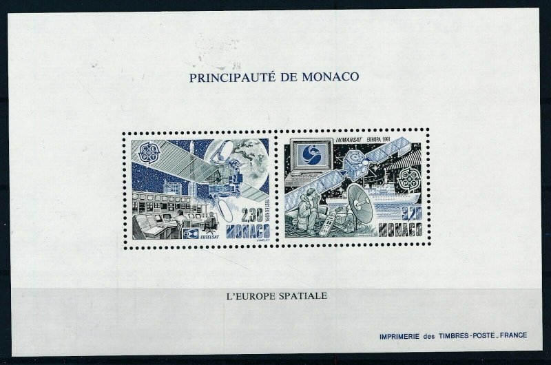 [I1675] Monaco 1991 Europa good sheet very fine MNH $200