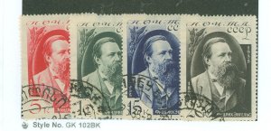 Russia #555-558 Used Single (Complete Set)