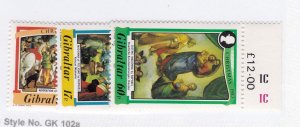 Gibraltar      456 - 458         MNH OG