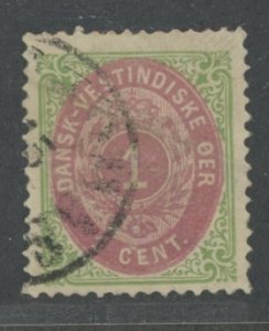 Danish West Indies (& U.S. Virgin Islands) #5a Used Single