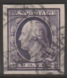 U.S. Scott Scott #345 Washington Stamp - Used Single