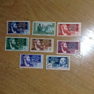 French Equatorial Africa  # 91/93-95/97/101-102  no gum