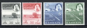 Bahrain 1964 1r to 10r SG 135-38 MH