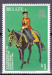 Belize  433 MNH 1979 $1 QEII Coronation 25th Anniv.