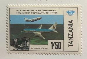 Tanzania 1984 Scott 247 MNH - Tanzania Air Traffic controller