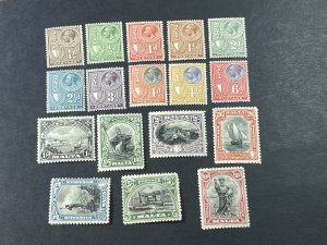 MALTA # 131-147---MINT/HINGED---COMPLETE SET---1926-27