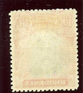 Rhodesia 1913 KGV Admiral 10d blue & red MLH. SG 247. Sc 129.