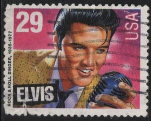 US 2721 (used filler) 29¢ Elvis [no “Presley”] (1993)