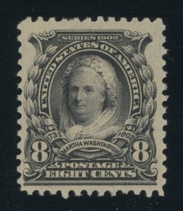 USA 306 - 8 cent Martha Washington - VF Mint hinged