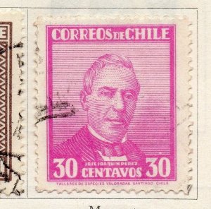 Chile 1931-34 Early Issue Fine Used 30c. 089757