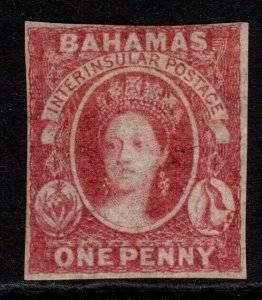 BAHAMAS SG2 1860 1d DULL LAKE MTD MINT